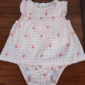 3-6M Onesie Dress